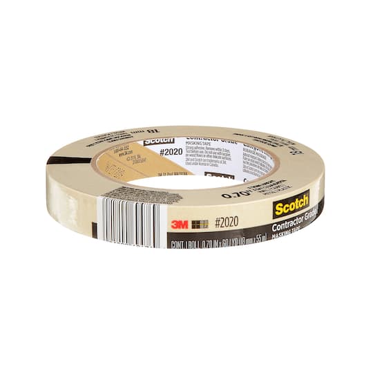 3M® 3/4" Masking Tape, 12 Rolls in White | 0.75 x 60yds | Michaels®